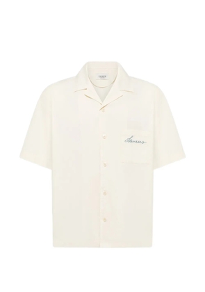 Laneus chest-pocket shirt - Neutrals