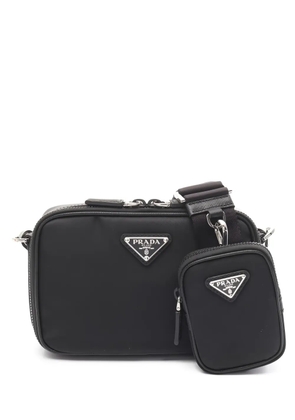 Prada Pre-Owned 2020 brick nylon shoulder bag - Black