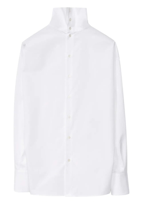Fabiana Filippi poplin cotton shirt - White