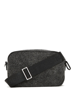 Karl Lagerfeld Jeans logo-patch crossbody bag - Black