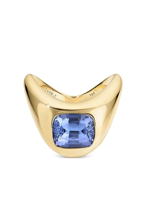 ZAHN-Z tanzanite cushion-cut ring - Gold