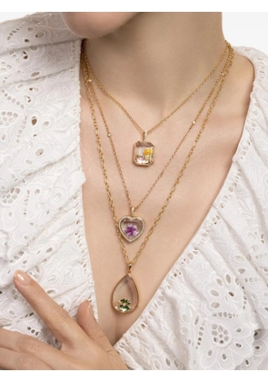 Loquet Nova Teardrop locket necklace - Gold