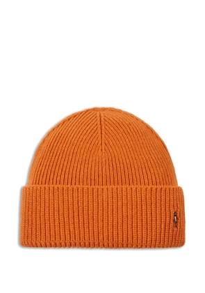 Polo Ralph Lauren cuffed beanie hat - Orange