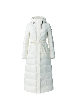 Mackage CANILA-R hooded belted jacket - Neutrals