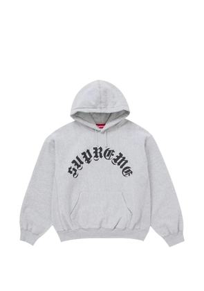 Supreme logo hoodie - Grey