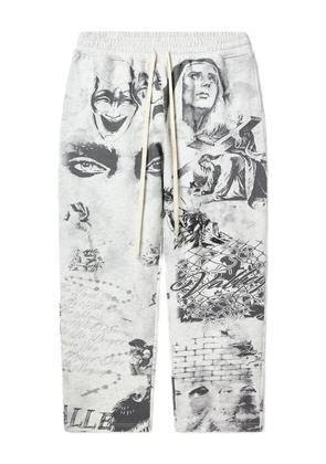 Vale Mural track pants - White