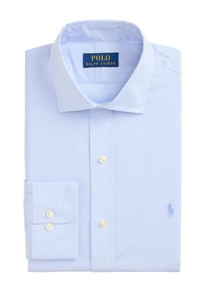 Polo Ralph Lauren Tattersall buttoned poplin shirt - Blue