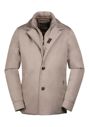Moorer Mendel button-collar jacket - Neutrals