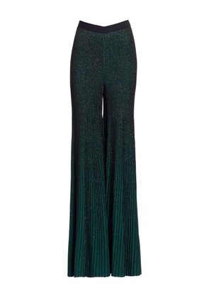 Elie Saab metallic trousers - Green