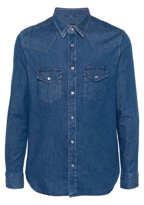 TOM FORD Western denim shirt - Blue