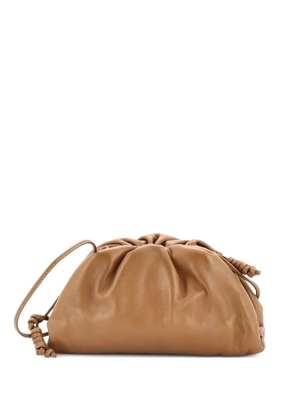 Bottega Veneta Pre-Owned The Pouch Leather Mini crossbody bag - Brown