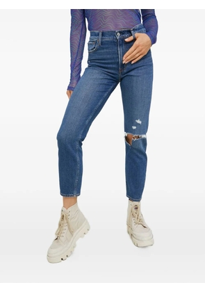 Abercrombie & Fitch ripped skinny jeans - Blue
