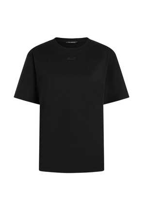Karl Lagerfeld crew-neck T-shirt - Black