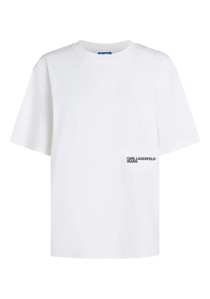 Karl Lagerfeld Jeans Karl-print T-shirt - White