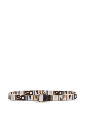 DSQUARED2 geometric-print belt - Neutrals