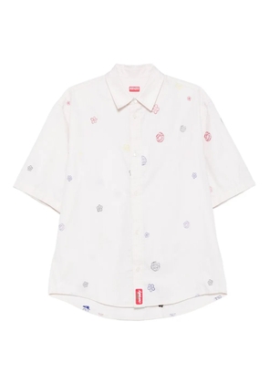 Kenzo x Futura 2000 embroidered short-sleeve shirt - Neutrals