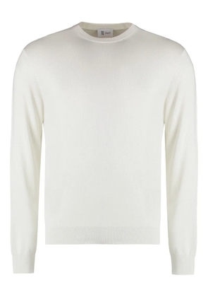 THE (Alphabet) ribbed-knit sweater - Neutrals