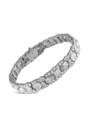 Tiffany & Co. Pre-Owned platinum Art Deco diamond bracelet - Silver