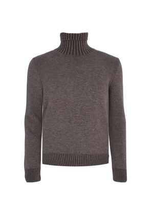 Barba roll-neck sweater - Grey