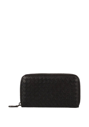 Bottega Veneta Pre-Owned zip-up wallet - Black