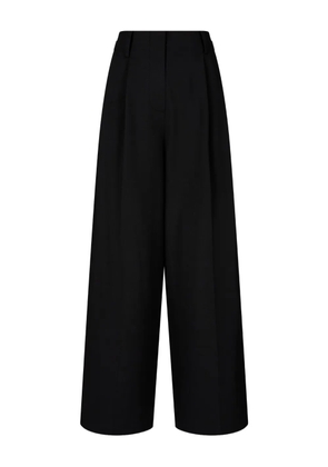 TOMBOY pleated wide-leg trousers - Black