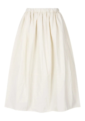 TOMBOY creased midi skirt - Neutrals