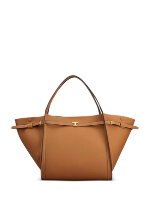 Tod's leather small tote bag - Brown