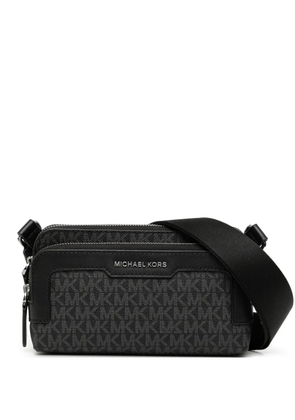 Michael Kors Hudson logo messenger bag - Black