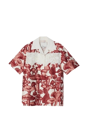 3.1 Phillip Lim mushroom-print shirt - Neutrals