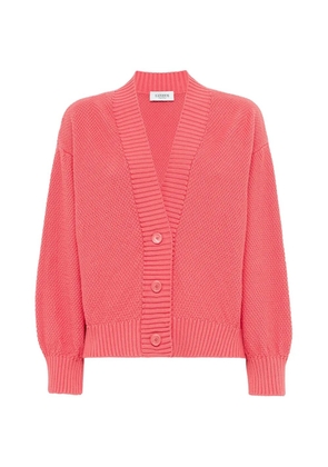 Laneus V-neck buttoned cardigan - Pink