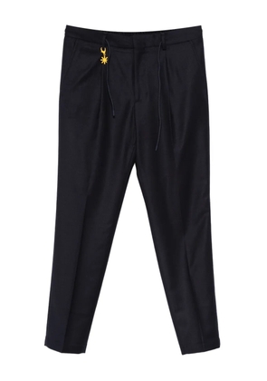 Manuel Ritz flannel trousers - Blue
