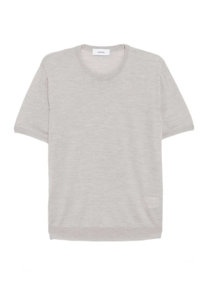 Lardini wool T-shirt - Grey