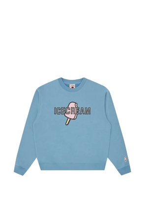 ICECREAM graphic-print sweatshirt - Blue