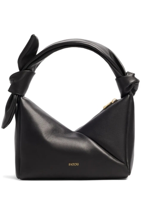 Patou Bonbonnette knot-detail shoulder bag - Black