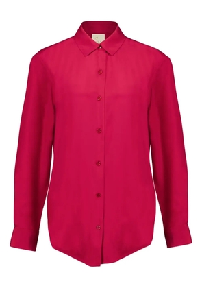 PAULA silk shirt - Red