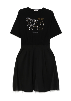 Undercover printed dress - Black