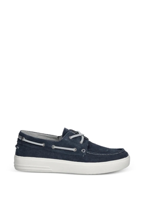 Napapijri Bark suede boat shoes - Blue