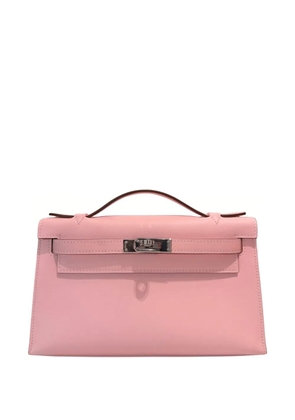 Hermès Pre-Owned 2025 Kelly leather pochette - Pink