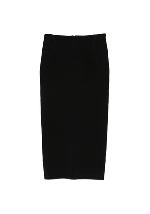 Patrizia Pepe black midi skirt