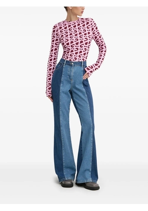 Stine Goya two-tone jeans - Blue