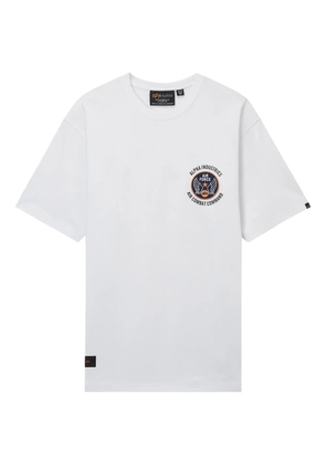 Alpha Industries Air Force-patch T-shirt - White
