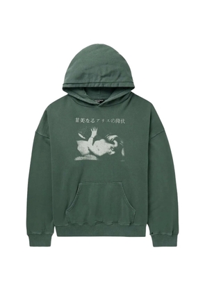 Enfants Riches Déprimés Sweet Surrender Of Alice graphic-print hoodie - Green