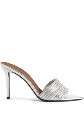 Giuseppe Zanotti 90mm Intriigo Clio sandals - Grey