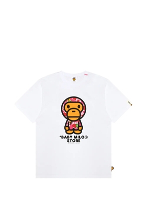 A BATHING APE® Big Baby Milo T-shirt - White