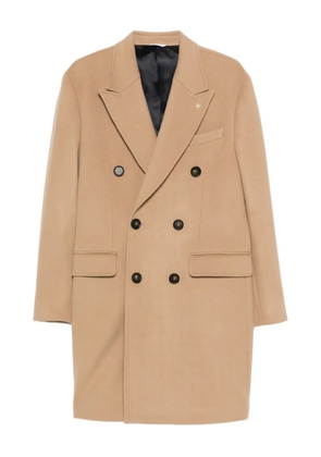 Manuel Ritz double-breasted coat - Neutrals