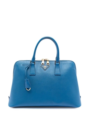 Prada Pre-Owned 2010-2026 Large Saffiano Lux Promenade satchel - Blue