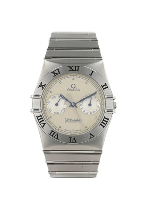 OMEGA 1980s Constellation baton hands 33mm watch - Silver