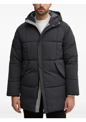 LIU JO hooded quilted coat - Black