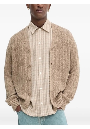 SAMSOE SAMSOE checked short-sleeve shirt - Neutrals
