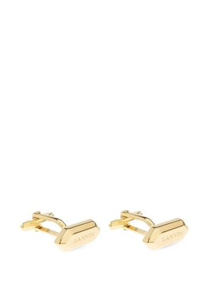 Lanvin logo-detail cufflinks - Gold
